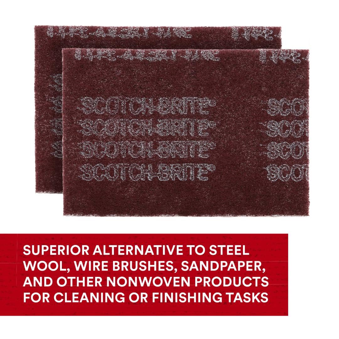 Foto 4 pulgar | Almohadilla De Mano 3m Scotch-brite 7447, Muy Fina, 15 X 23 Cm, Paquete De 20 - Venta Internacional.