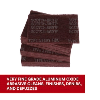 Foto 6 | Almohadilla De Mano 3m Scotch-brite 7447, Muy Fina, 15 X 23 Cm, Paquete De 20 - Venta Internacional.