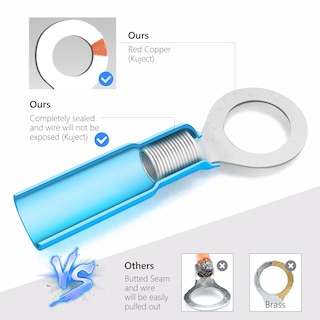 Foto 3 | Kit De Conectores De Cable Kuject 130 Piezas, Termorretráctiles E Impermeables - Venta Internacional.