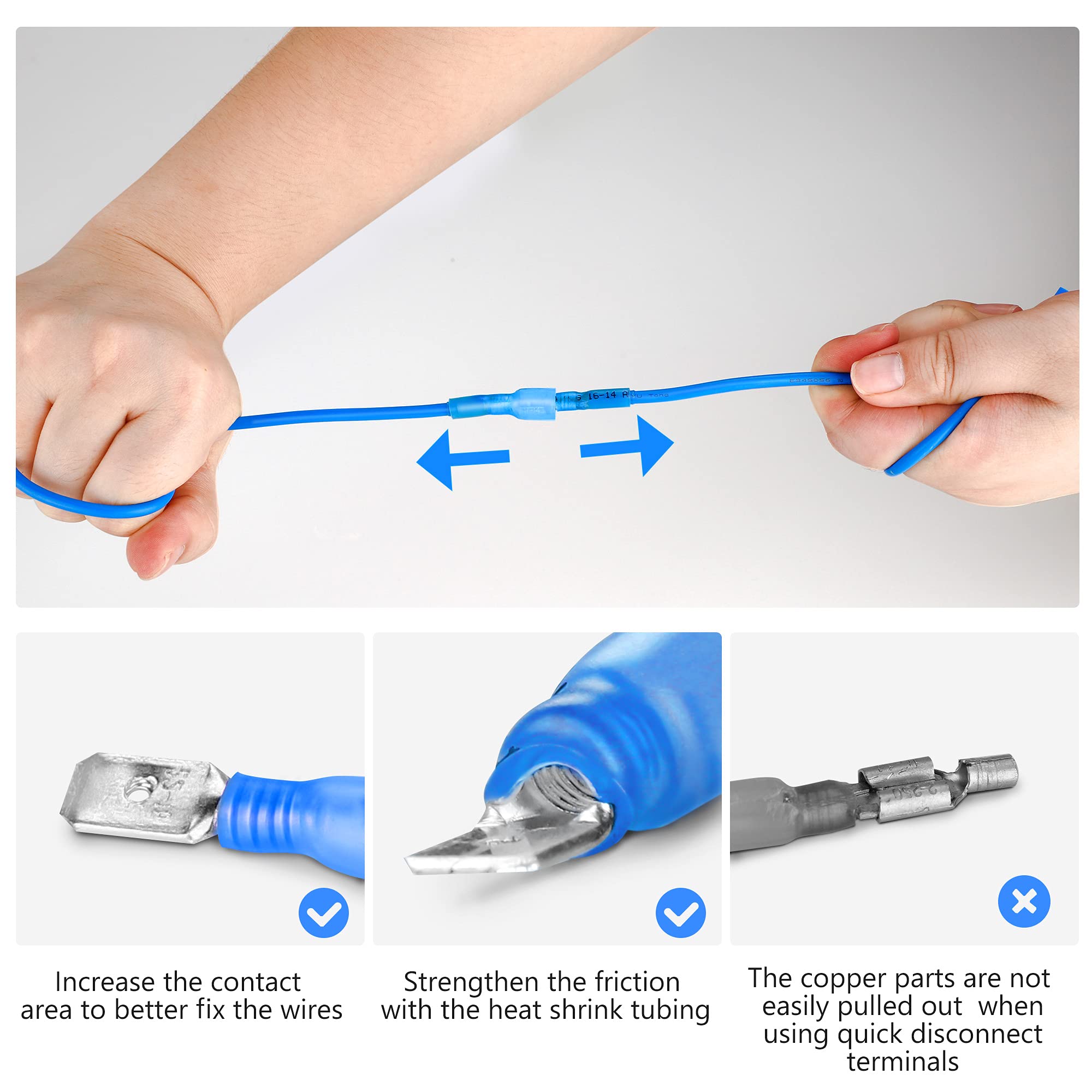 Foto 5 pulgar | Kit De Conectores De Cable Kuject 130 Piezas, Termorretráctiles E Impermeables - Venta Internacional.