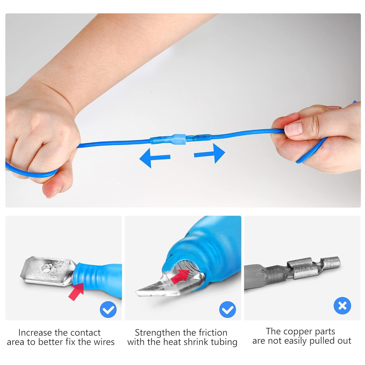 Foto 5 pulgar | Kit De Conectores De Cables Kuject 540pcs, Termorretráctiles E Impermeables - Venta Internacional.