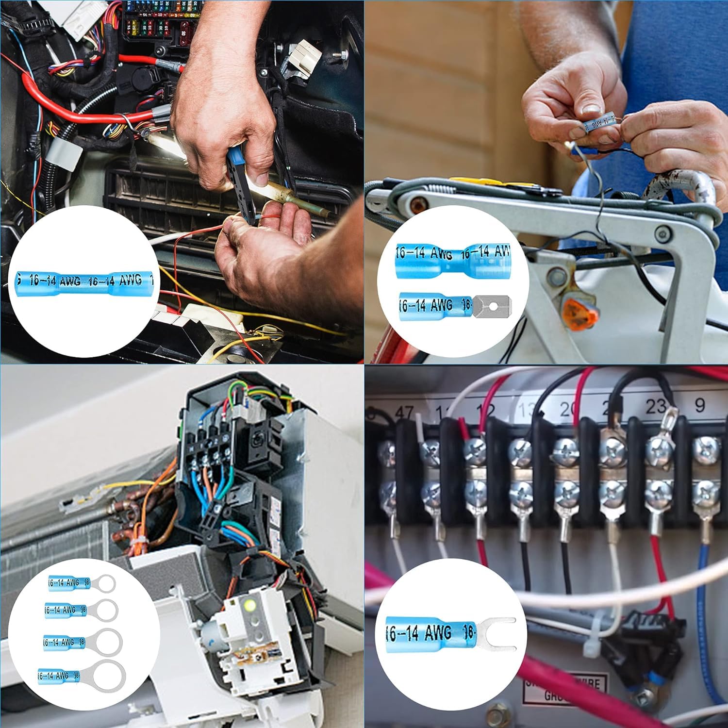 Foto 8 pulgar | Kit De Conectores De Cables Kuject 540pcs, Termorretráctiles E Impermeables - Venta Internacional.