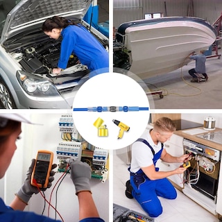Foto 7 | Conectores a Tope para Soldar y Sellar Kuject 330 Piezas - Venta Internacional