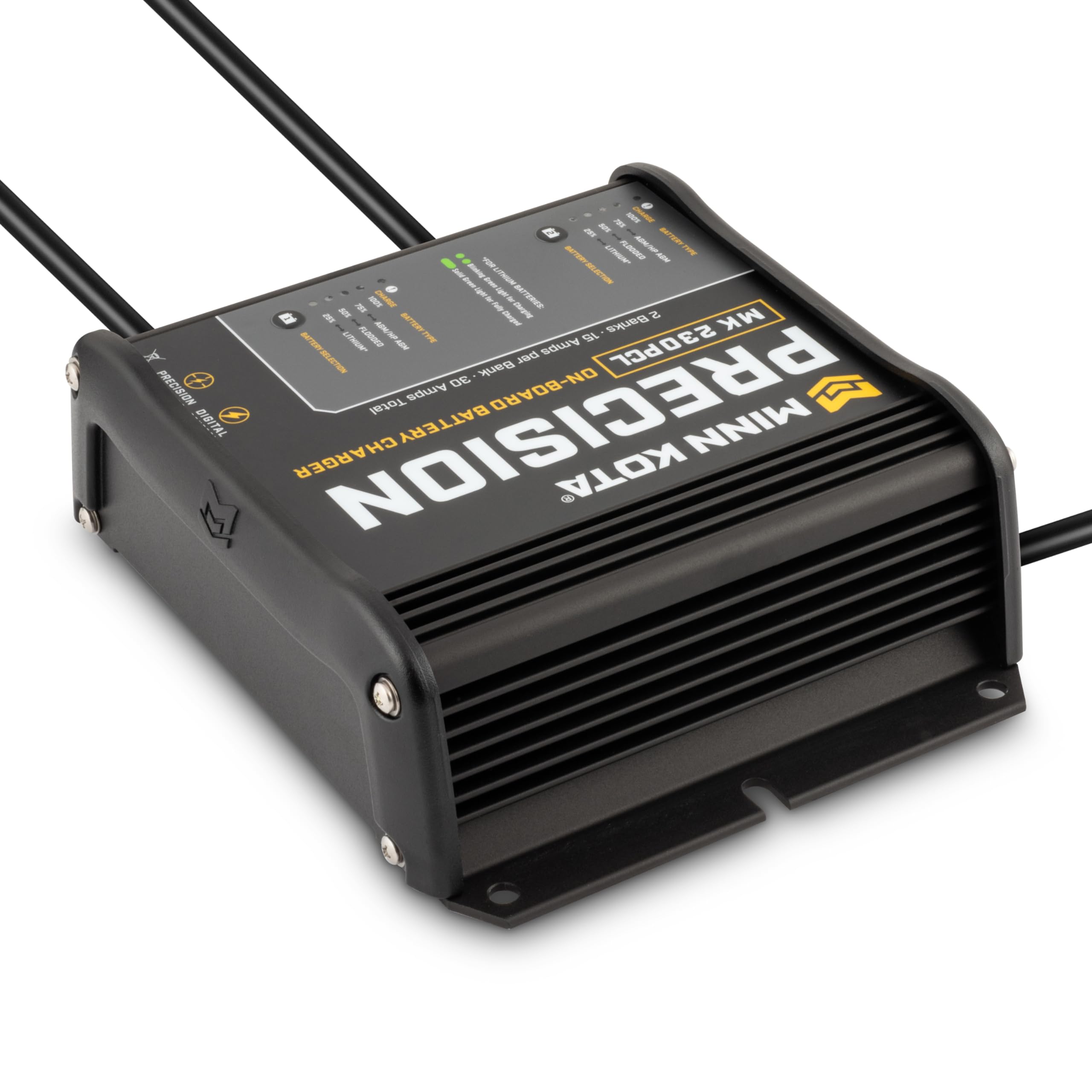 Foto 4 | Cargador De Batería Minn Kota Precision Mk 230 Pcl 2 Bank X 15a - Venta Internacional.