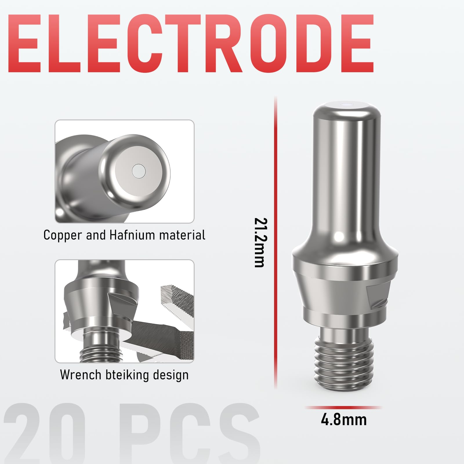 Foto 3 | Juego De Consumibles Para Antorchas De Corte Por Plasma Yeswelder Ipt40, 45 Piezas - Venta Internacional.
