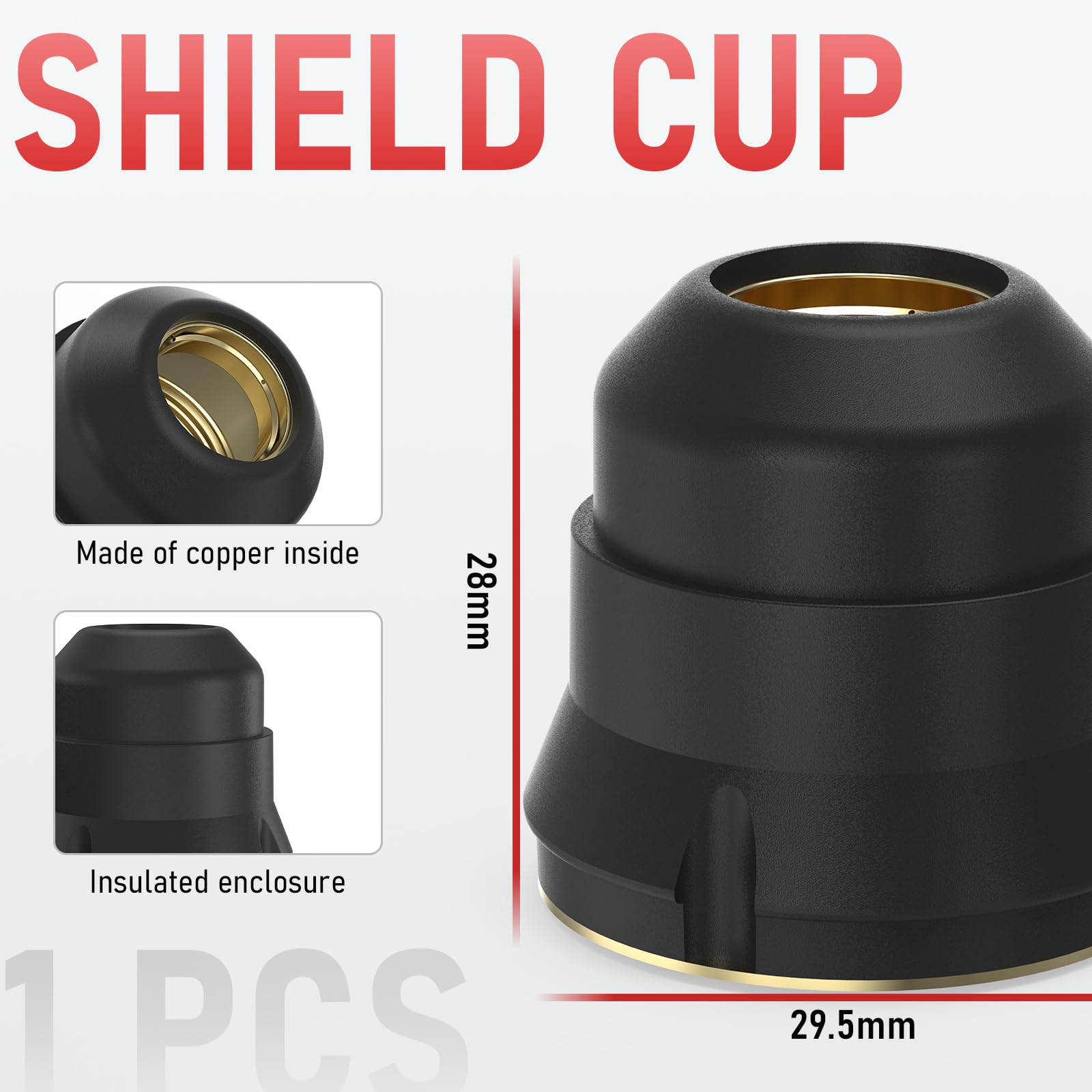 Foto 6 pulgar | Juego De Consumibles Para Antorchas De Corte Por Plasma Yeswelder Ipt40, 45 Piezas - Venta Internacional.
