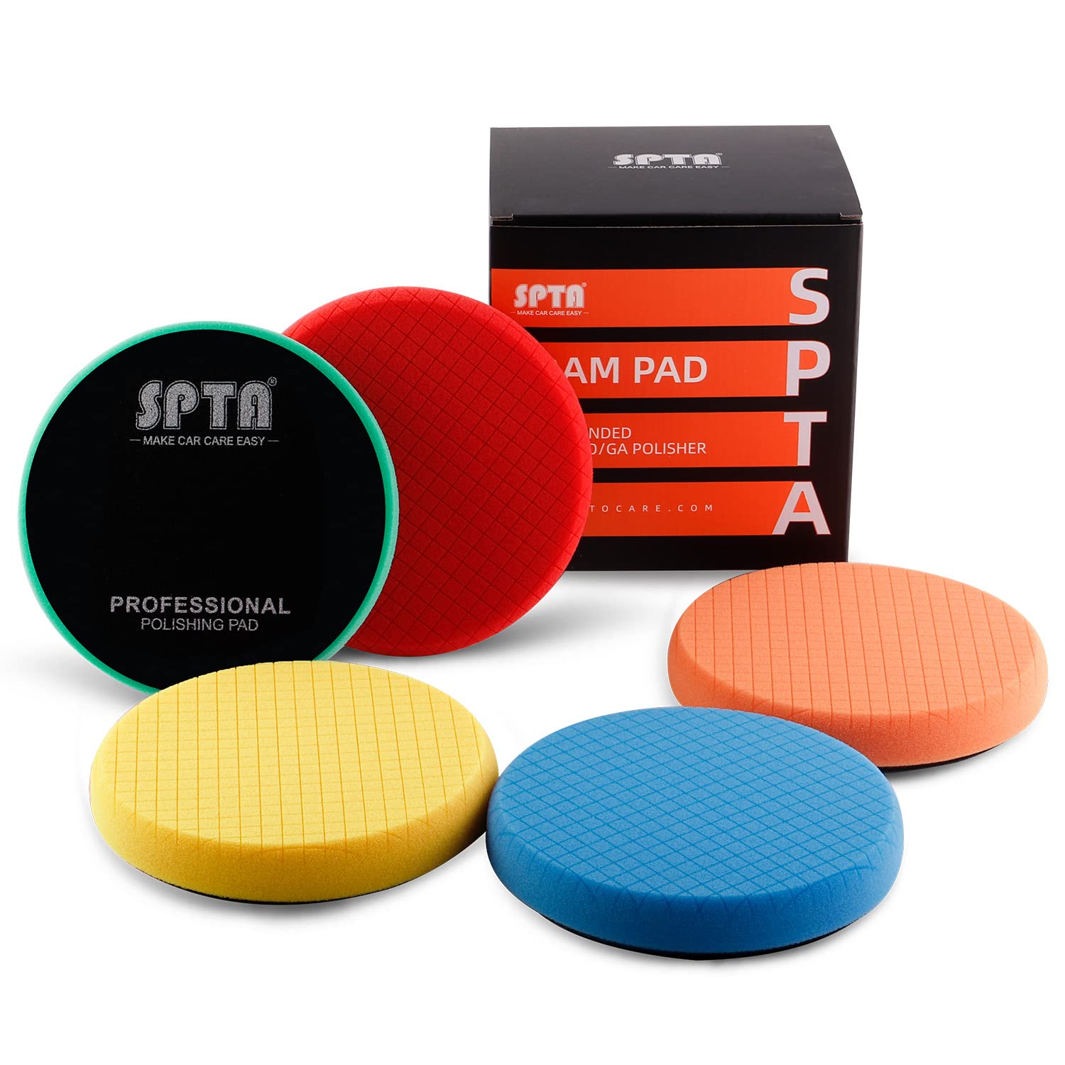 Foto 1 | Almohadillas De Pulido Spta Fptfs3-mix Para Pulidoras De Automóviles - Venta Internacional.