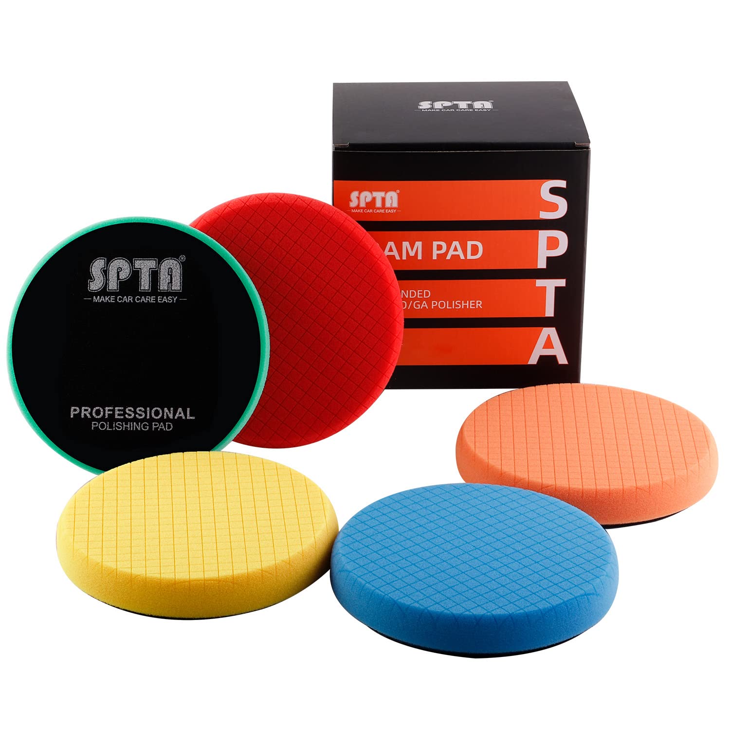 Kit De Esponjas Pulidoras Spta, 5 Unidades, 13 Cm, Para Amortiguador De Coche De 12,5 Cm - Venta Internacional. $834