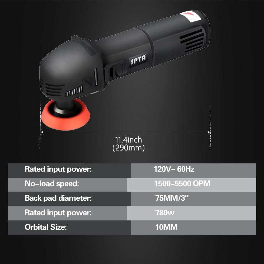 Foto 4 pulgar | Pulidora Rotativa Spta Mini Buffer Con Kit - Venta Internacional.