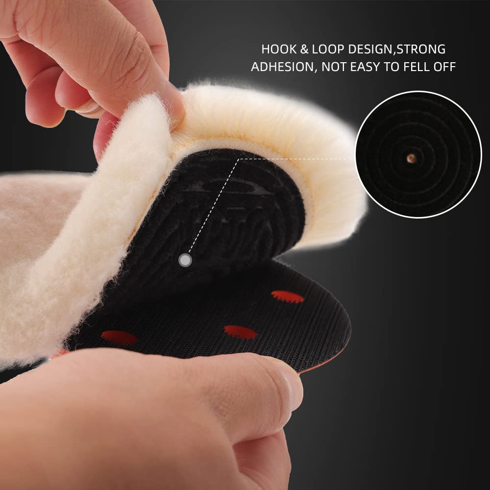 Foto 6 pulgar | Almohadillas De Pulido De Lana Spta, 3 Unidades, 125 Mm, Para Pulidora De Coches - Venta Internacional.