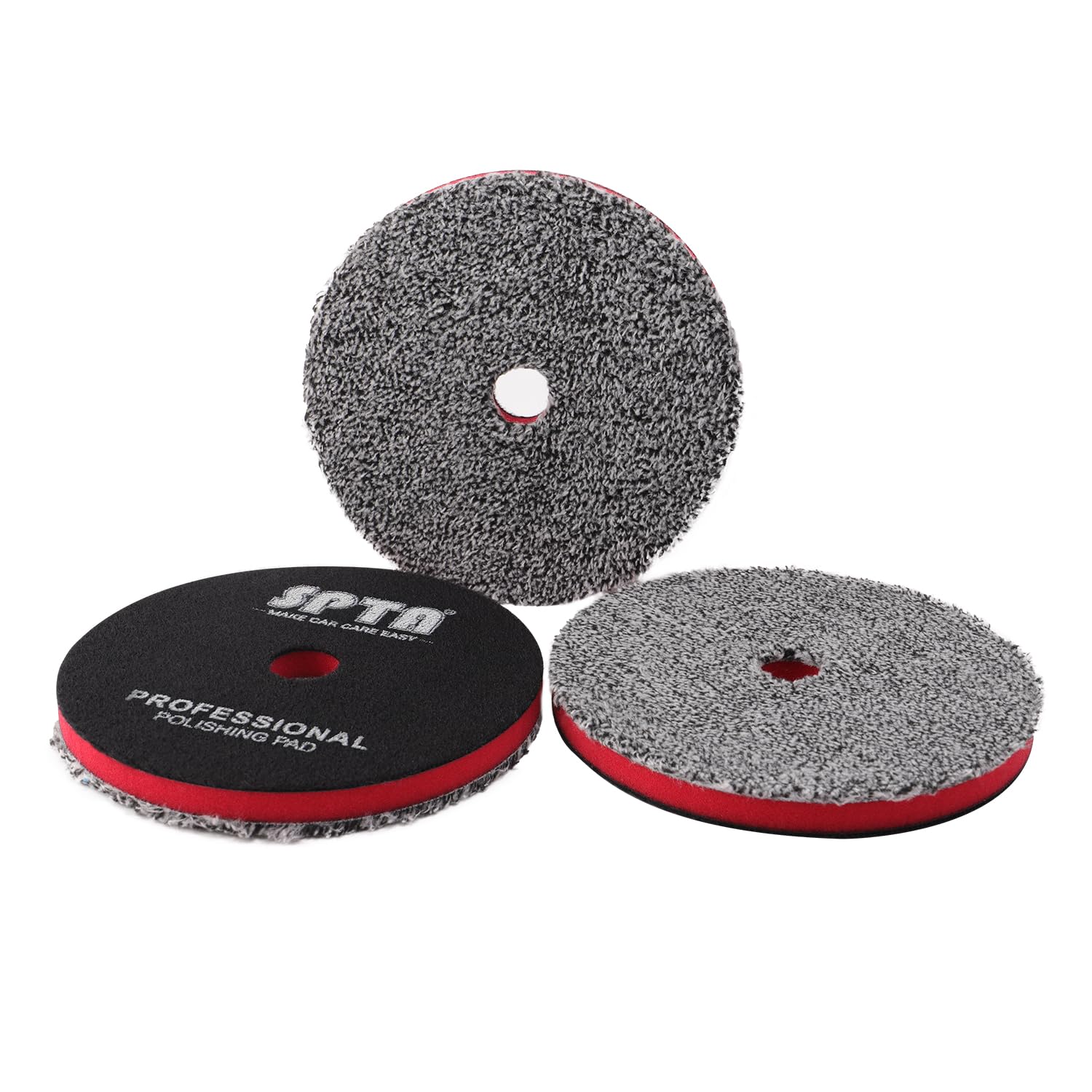 Foto 2 pulgar | Almohadillas De Corte De Microfibra Spta Mphcs5g3 125 Mm 3 Piezas Negras - Venta Internacional.