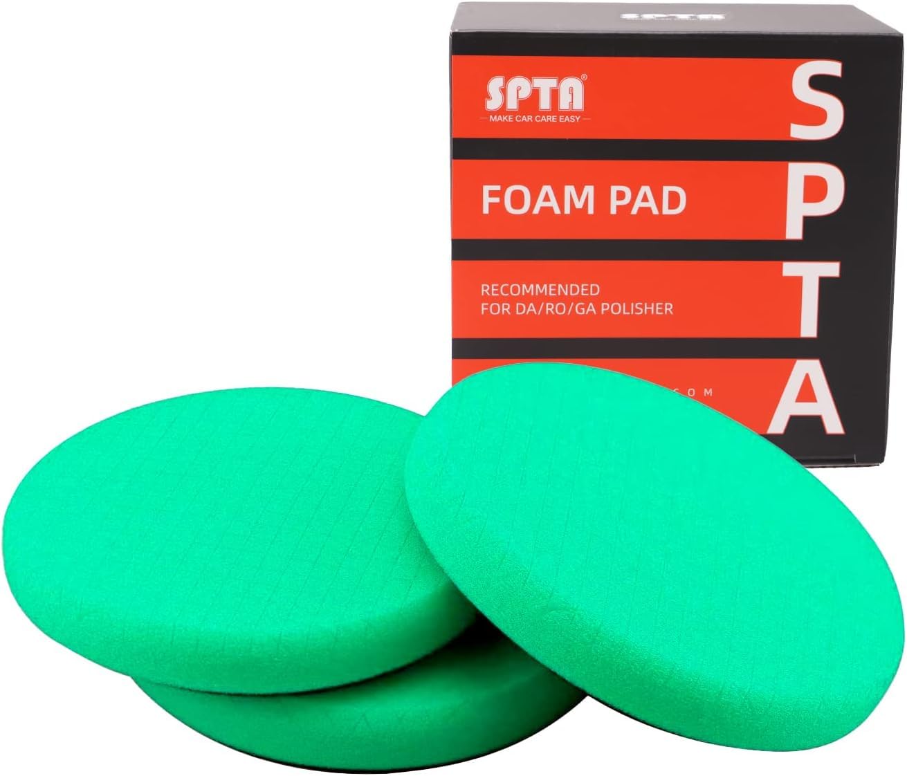 Foto 1 | Almohadillas De Pulido Spta Green Heavy Cut Pad 125 Mm, 3 Unidades - Venta Internacional.