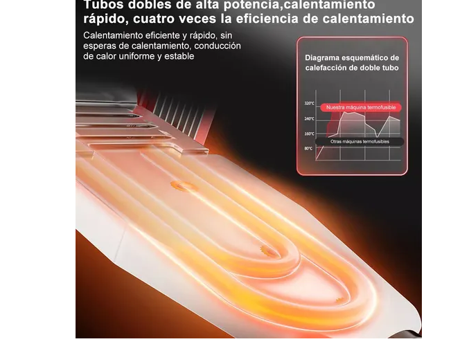 Foto 4 pulgar | Xtellar Kit Termofusor Aspiracional 1000w Con Display Digital Y 6 Dados Avanzados