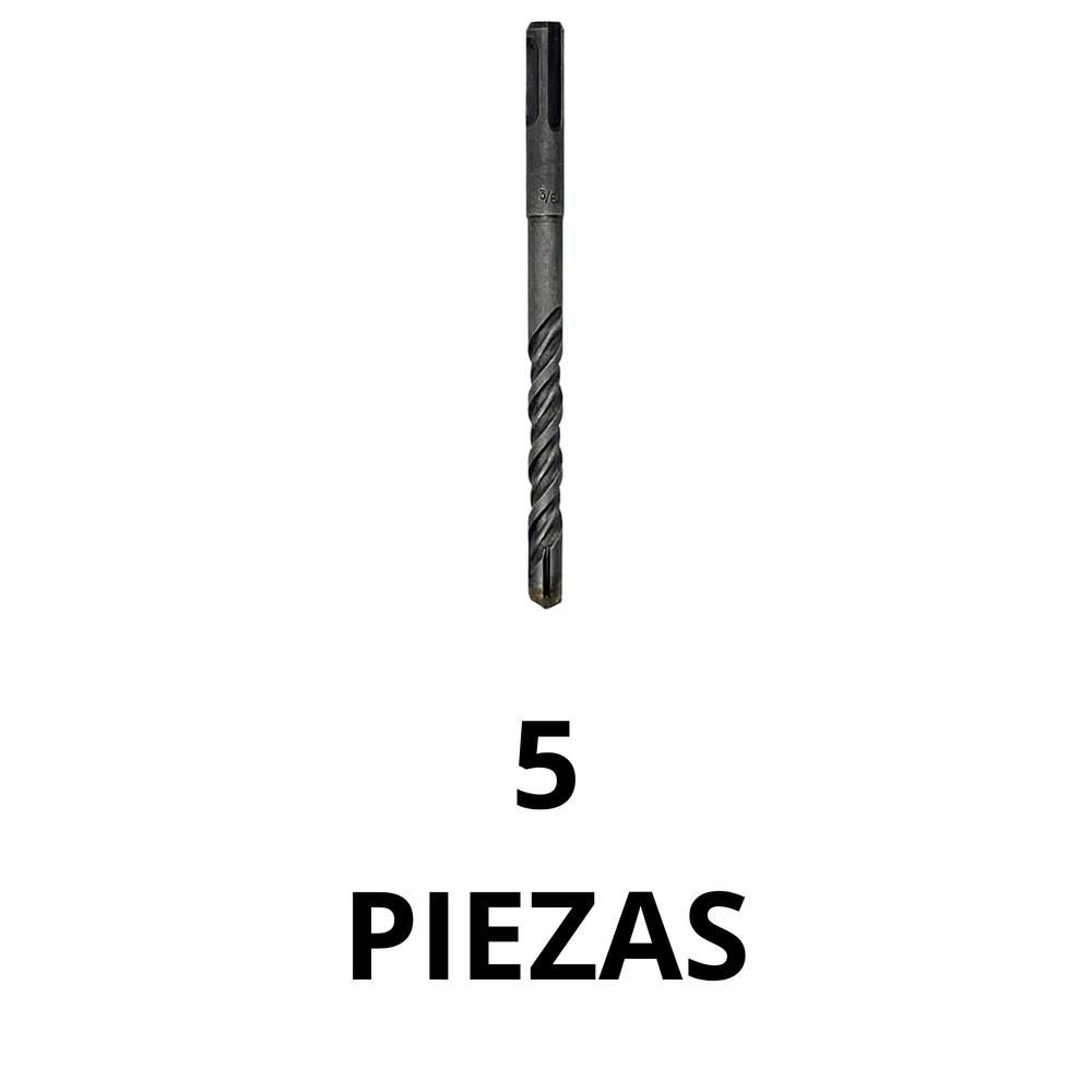 Foto 3 pulgar | Pack 5 Brocas Para Concreto (sds) 1/2x12'' Maple Tools