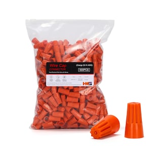 Foto 1 | Conectores Aislantes Wire Caps Hks De Color Naranja Awg 20-14 500 Unidades - Venta Internacional.