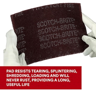 Foto 7 | Almohadilla De Mano 3m Scotch-brite 7447 Muy Fina 6 X 9 Cm Paquete De 30 - Venta Internacional.