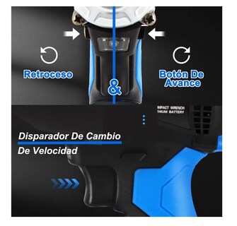 Foto 2 | Kit Llave de Impacto Eo Safe Imports Inalámbrica color Azul