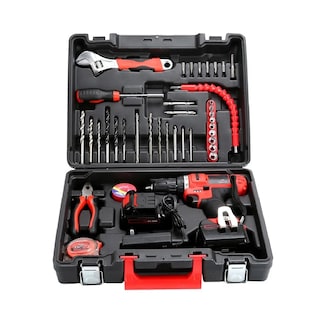 Foto 2 | Kit Taladro Atornillador Eo Safe Imports 5816-35 color Rojo