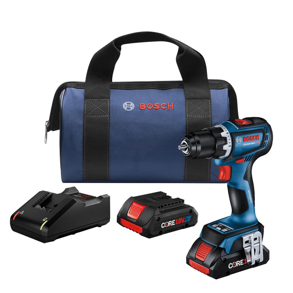 Foto 2 pulgar | Kit De Taladro/destornillador Bosch Gsr18v-800cb24 De 18 V Sin Escobillas, 4 Ah, X2 - Venta Internacional.