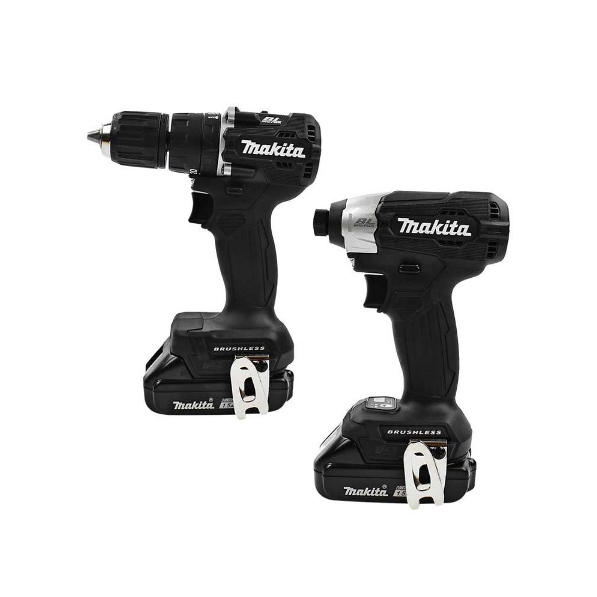 Foto 4 pulgar | Combo Rotomartillo Dhp487 + Llave De Impacto Dtd157 Brushless 18v Dlx2414yx7 Makita
