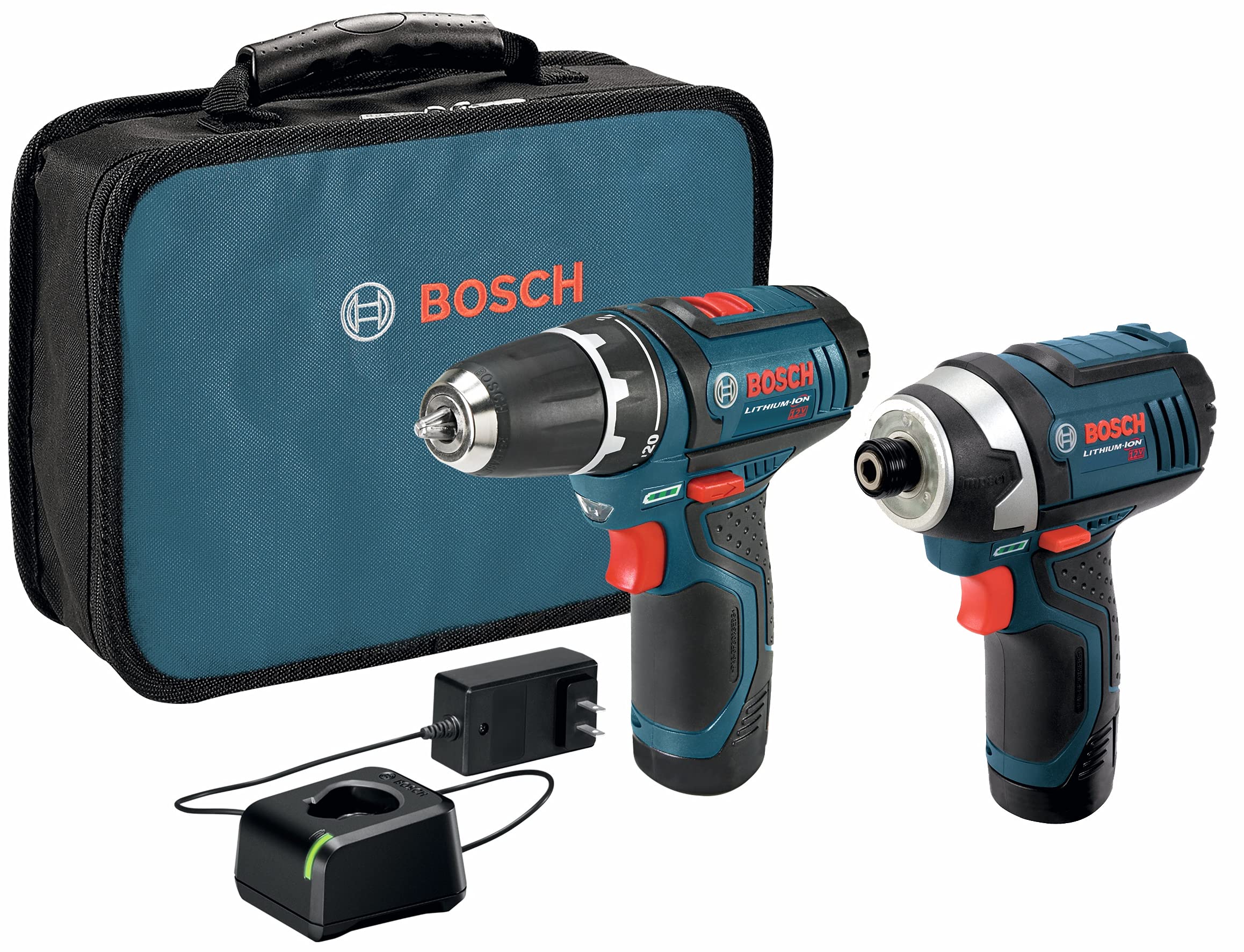 Foto 2 | Kit Combinado De Taladro/destornillador Inalámbrico Y Destornillador De Impacto 12v Bosch - Venta Internacional.