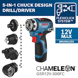 Foto 3 | Kit Combinado Bosch Gxl12v-270b22 De 12 V Como Máximo Con Taladro/destornillador Chameleon - Venta Internacional.