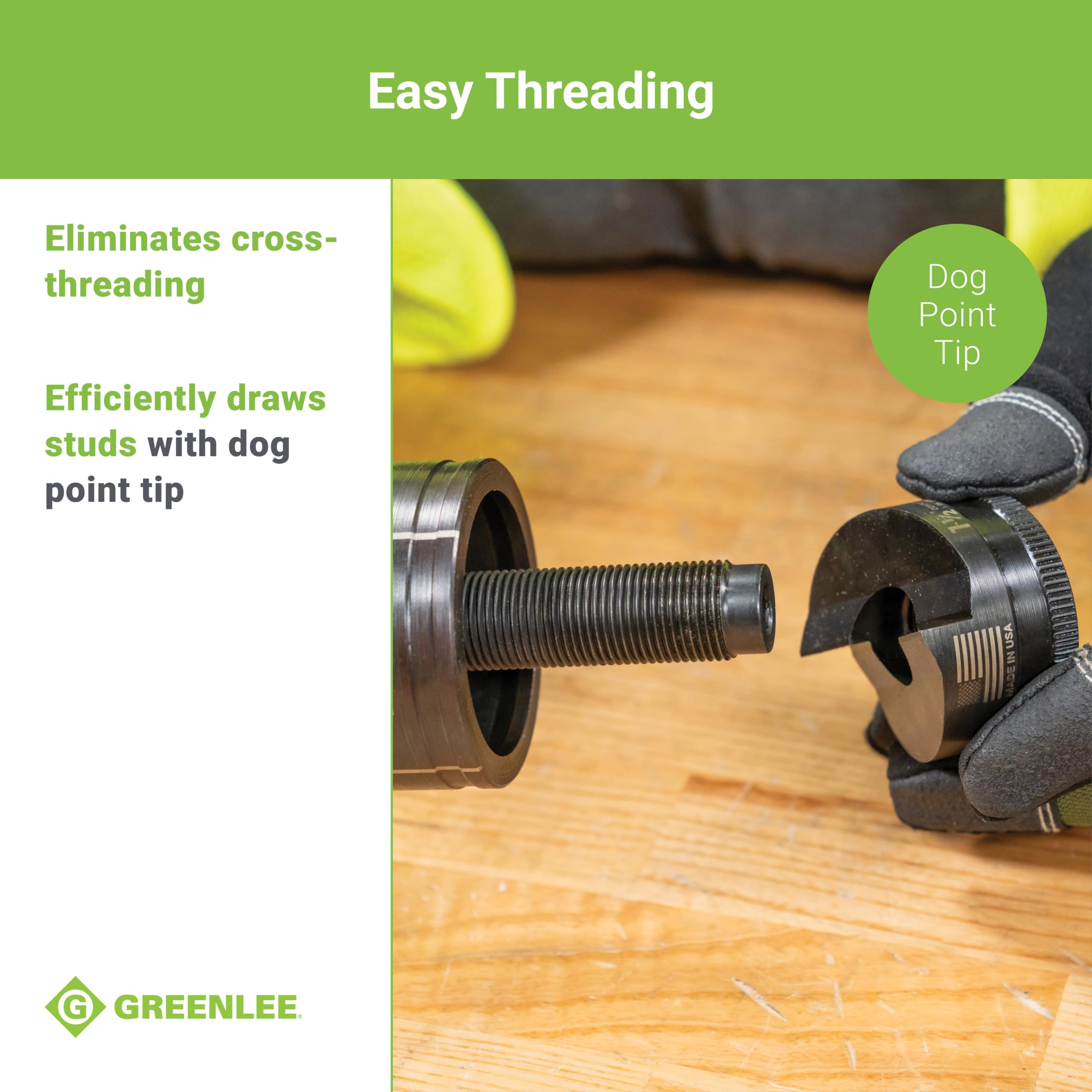Foto 8 pulgar | Kit Knockout Punch Greenlee 7238sb Slug-buster Con Llave - Venta Internacional.