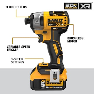 Foto 4 | Kit Dewalt Flexvolt Advantage 20 v con Taladro Percutor y Destornillador- Venta Internacional