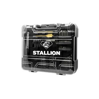 Foto 5 | Kit Taladro Brushless De Impacto De Batería Stallion 20v + Maletín Equipado 65 Accesorios + Batería + Cargado