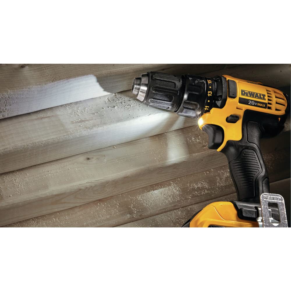 Foto 7 | Kit Combinado De Destornillador De Impacto Y Taladro Dewalt Dck280c2 20 V Max - Venta Internacional.