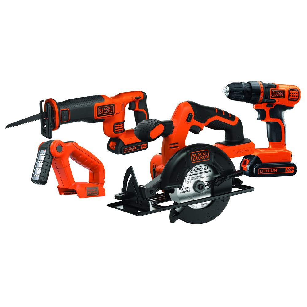 Foto 2 pulgar | Kit Combinado De Herramientas Eléctricas Black+decker, 20 V Como Máximo, 4 Herramientas Con 2 Baterías - Venta I