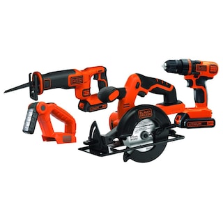 Foto 1 | Kit Combinado De Herramientas Eléctricas Black+decker, 20 V Como Máximo, 4 Herramientas Con 2 Baterías - Venta I