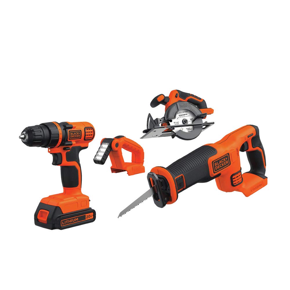 Foto 4 pulgar | Kit Combinado De Herramientas Eléctricas Black+decker, 20 V Como Máximo, 4 Herramientas Con 2 Baterías - Venta I