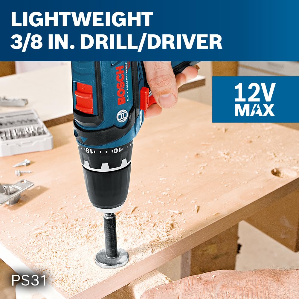 Foto 7 pulgar | Kit Combinado Bosch Clpk22-120 De 12 V Como Máximo, Taladro/destornillador Inalámbrico - Venta Internacional.
