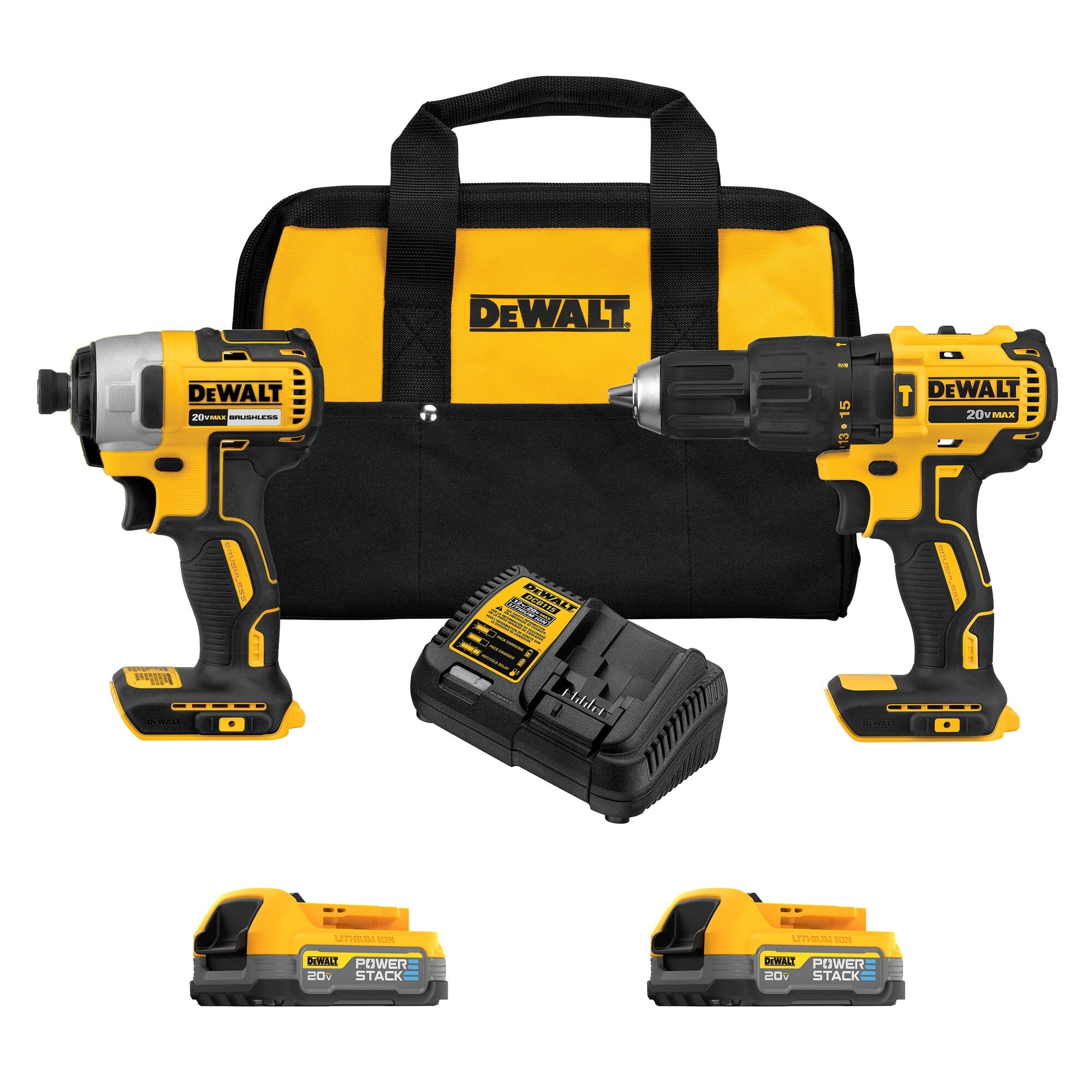 Foto 2 pulgar | Juego De Herramientas Eléctricas Dewalt 20v Max Para Taladrar E Impactar - Venta Internacional.