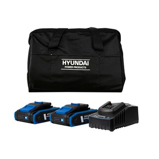 Foto 5 | Combo Brushless Taladro De Impacto 1/2″ Y Atornillador De Impacto 1/4″ Hyundai 20v Li-ion C/accesorios – S01-t2b