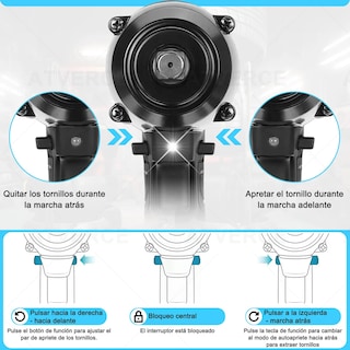 Foto 5 | Kit Pistola Lab.g Impacto Llave Inalámbrico 600nm 1/2 Bateria Negro