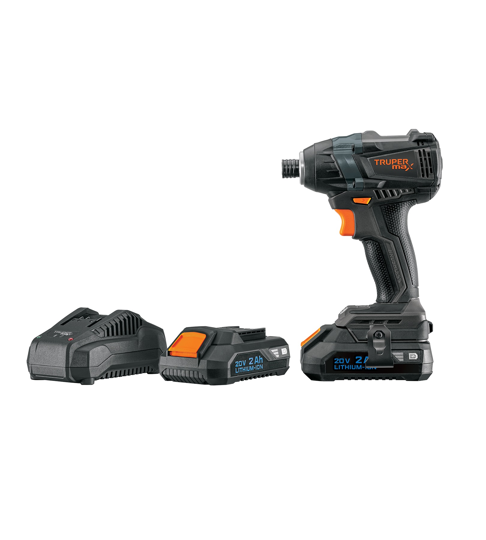 Foto 2 pulgar | Destornillador De Impacto  20v  2 Baterías 2ah  Max
