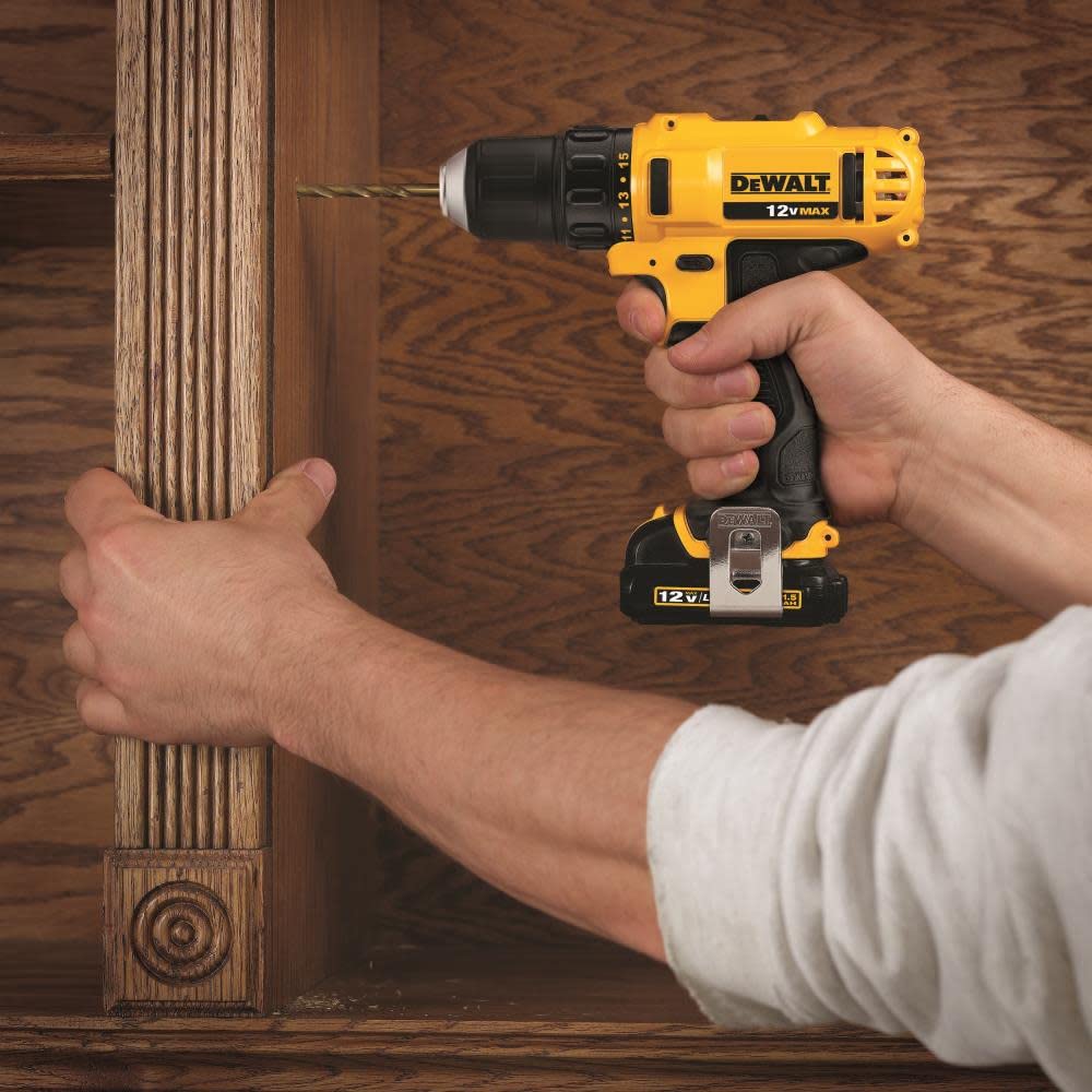 Foto 7 pulgar | Kit Combinado de Destornillador de Impacto y Taladro de 12 V Dewalt Dck211s2 - Venta Internacional