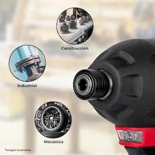 Foto 4 | Rotomartillo + Destornillador De Impacto Inalámbricos 20v Brushless Energizer Con Batería 4ah Y Cargador