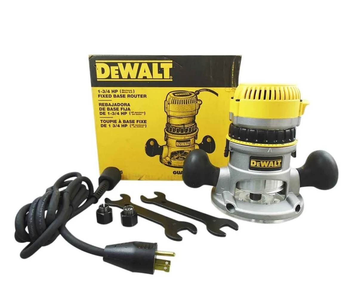 Foto 2 pulgar | Router 1-3/4 Hp 1/4-1/2 750 W Dewalt Dw616