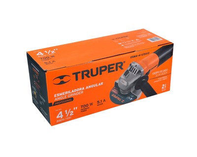 Foto 2 | Esmeriladora Truper esma-4-1/2a12 Angular 4-1/2'' 700 W Cortadora