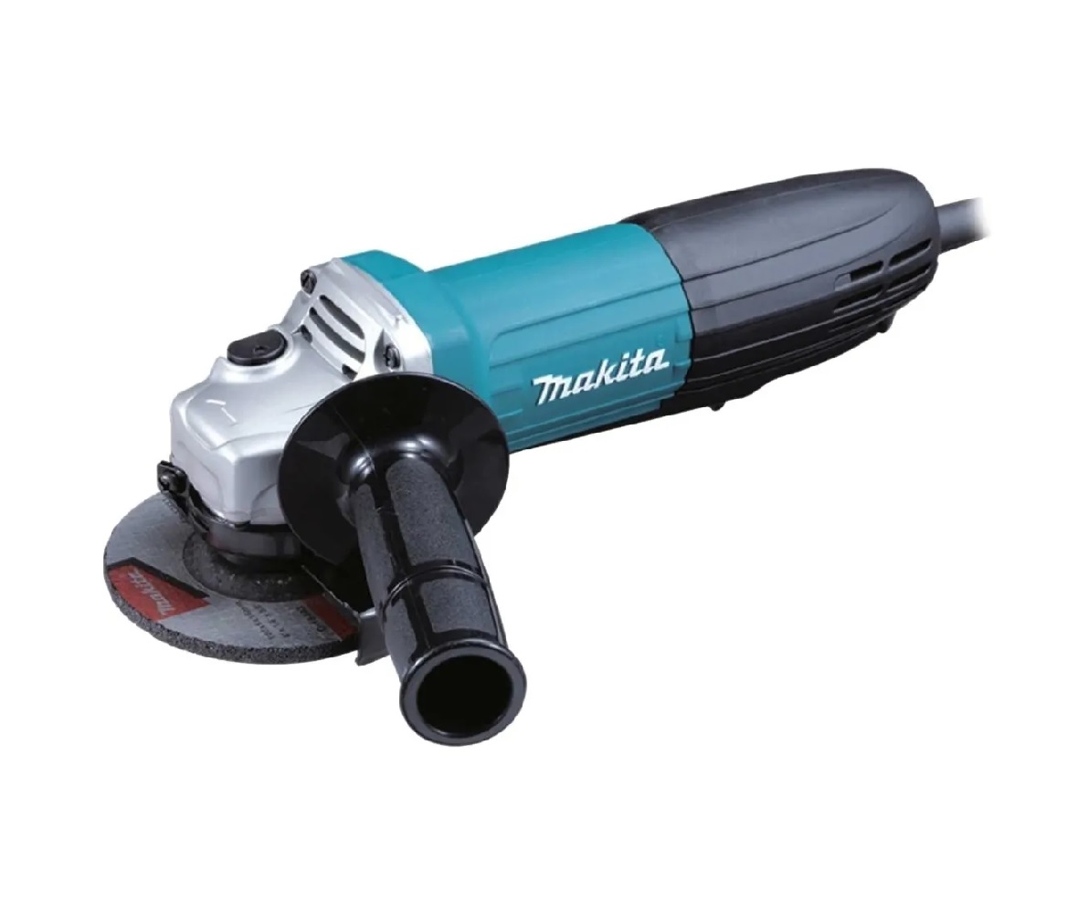 Miniesmeriladora Angular Makita Ga4534 color Turquesa 720 W 120 V + Accesorio