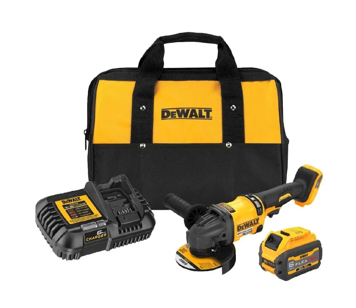 Miniesmeriladora Dewalt DCG418T1-B3 Brushless 60v