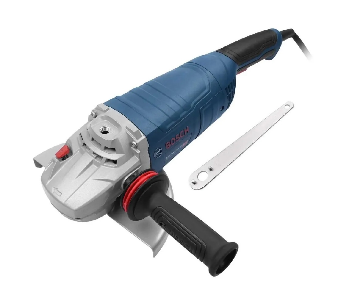 Esmeriladora Bosch Gws 25-230 Heavy Duty 2500w 9 Pulg color Azul