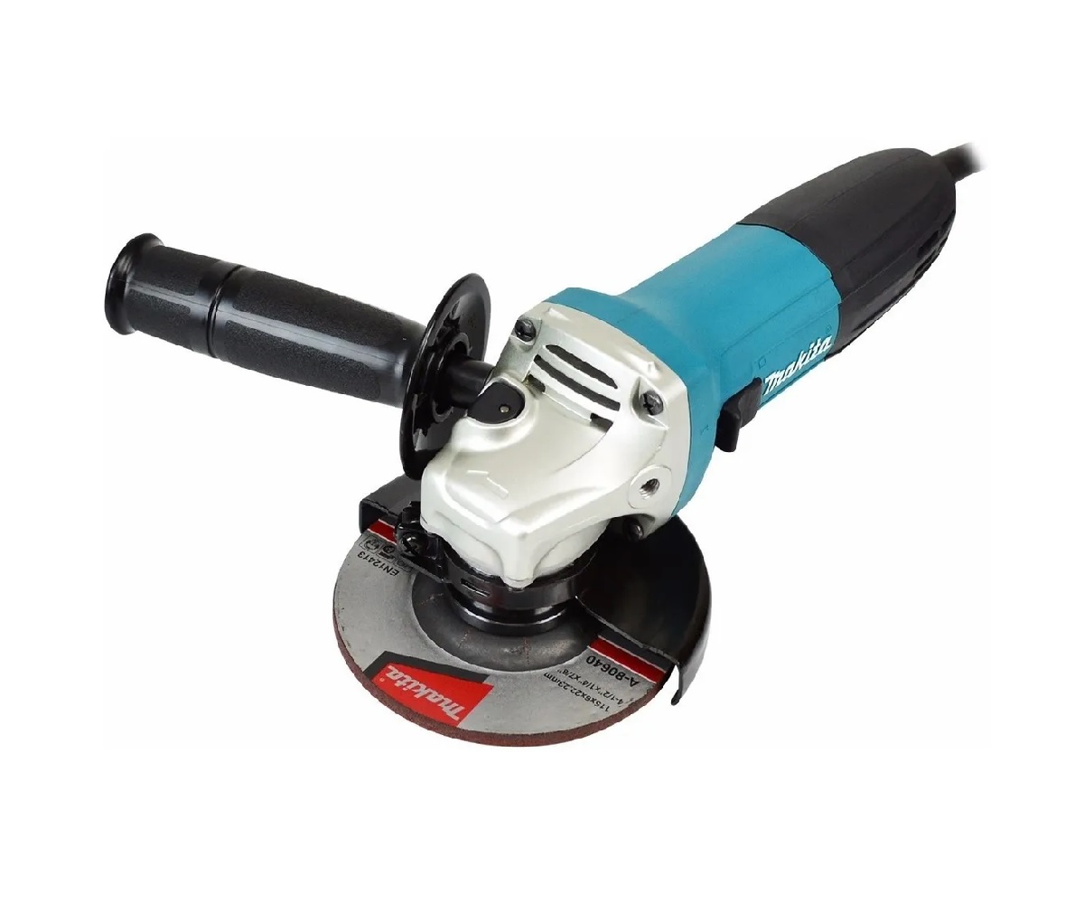 Miniesmeriladora 720 W Makita Ga4530 De 4 1/2+disco 4 1/2