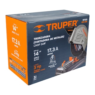 Foto 2 | Cortadora de Metales Truper CM-14N color Negro 14 " 2200 W Industrial Mango en D