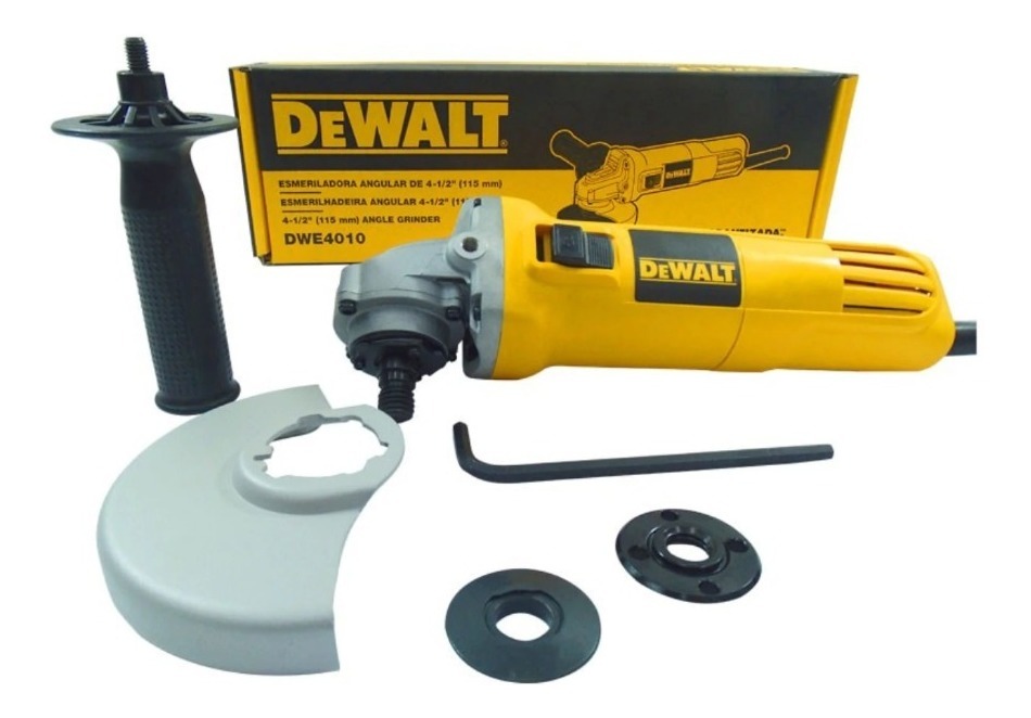 Miniesmeriladora 4-1/2 Pulg 700w Dwe4010 Dewalt