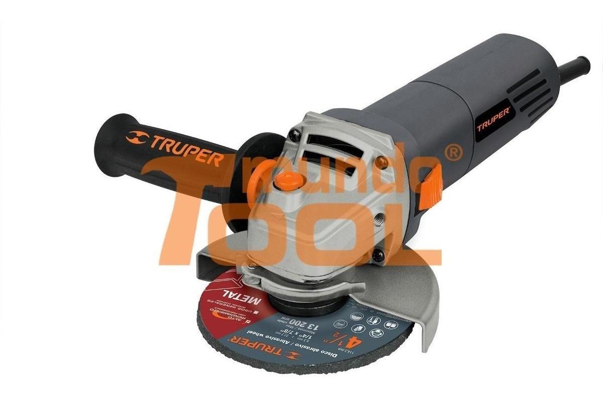 Esmeriladora Angular 4-1/2' Industrial 850 W Truper 17938