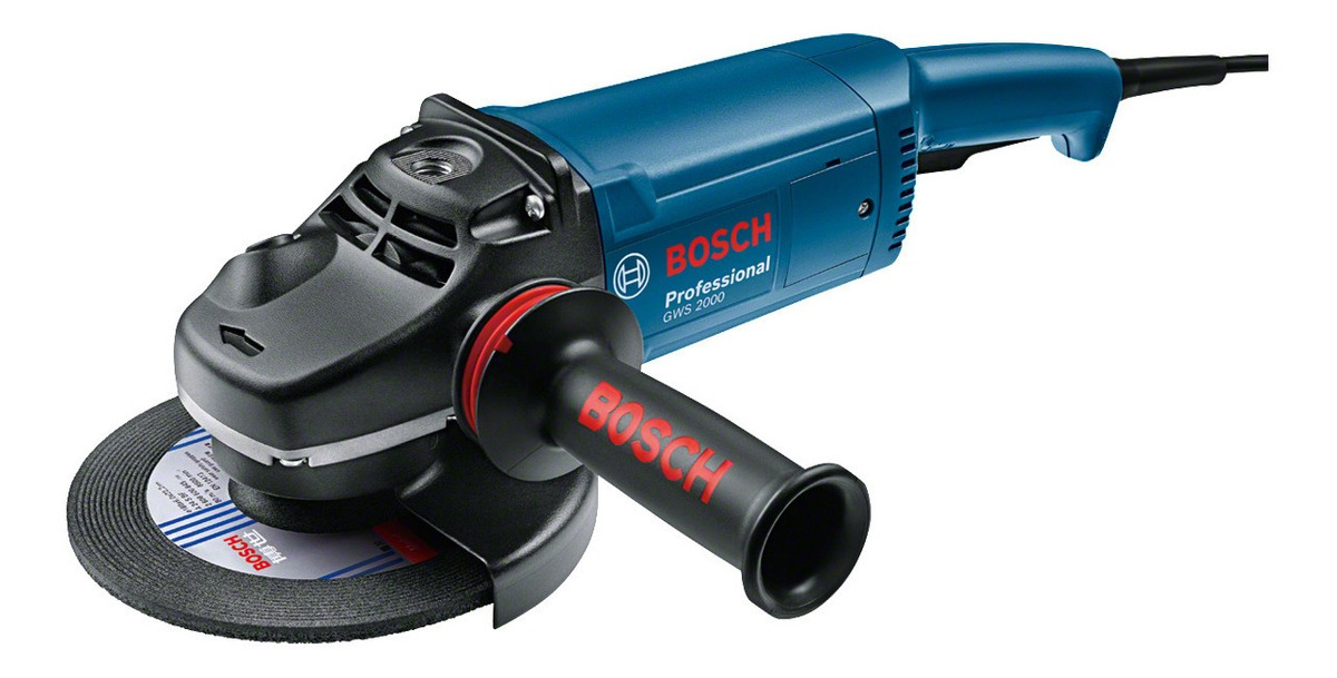 Esmeriladora Angular 7  8500 Rpm Gws 2000 Bosch 06018b70g0